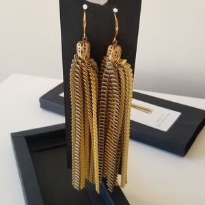 Alexandra Tsoukala Essilp Earrings Hand Made In Greece Lightweight NWT